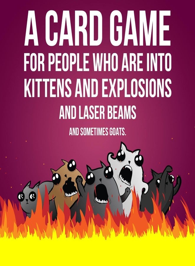 Tickles Exploding Kittens Party, Family and Adult Card Game (Ages: 7 Year & Up; Players: 2-10) - Image 5